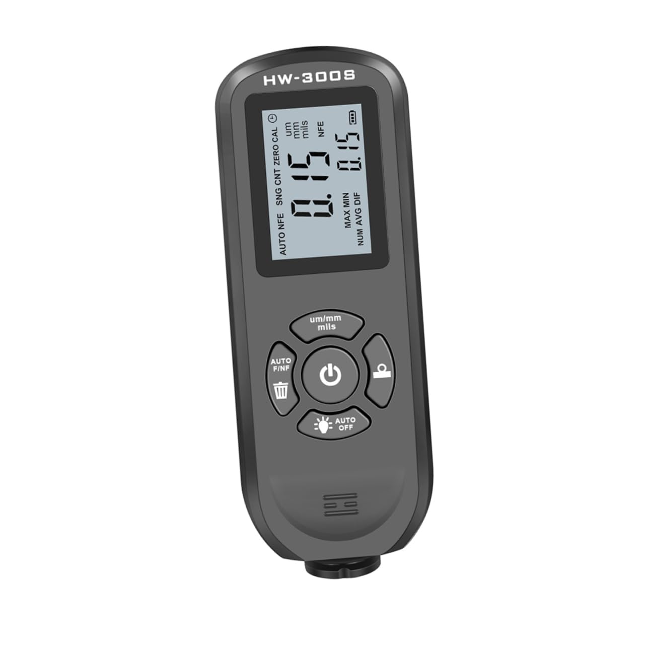 OUNONA Professional Car Coating Thickness Gauge Meter Coating Depth Measuring Tool Compact Design