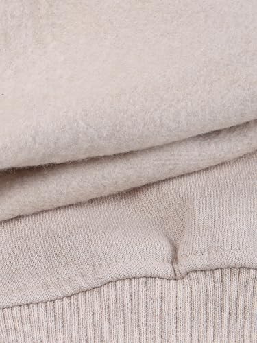 Image of KiddoPanti Boys Solid Fleece Track Pants | Cotton Poly Fleece Fabric | Ankle Length Bottom Rib | 2 Front Patch Pocket | Elastic Waist & Drawcord | Jogger Track Pants for Boys