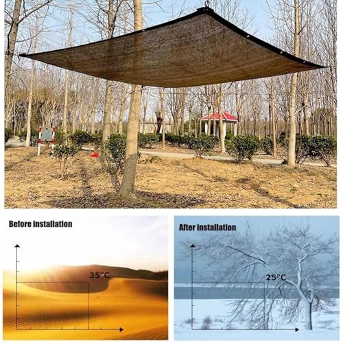 Tissu d'ombrage durable avec œillets filet de protection 90%