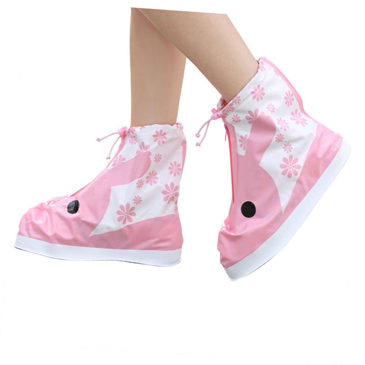 Yardwe 2 Paar Regenstiefel Für ädchen Kinder Gummistiefel Über Stiefelüberzüge Kinderschuhüberzug Überzüge Für Medizinische Stiefel Regenbekleidung Für Kinder Einweg Schuhe Kleinkind