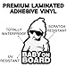 Baby on Board Sticker for Cars (2 PCS) Baby on Board Sign Decal No Need for Suction Cup or Magnets Strong Adhesive/Removable/Reflective/Waterproof