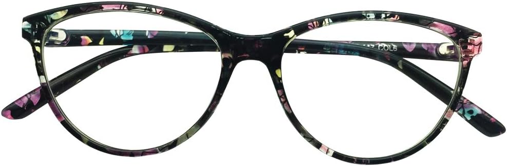 Computer Reading Glasses Anti Blue Ray Womens Cateye Style Readers Eyewear