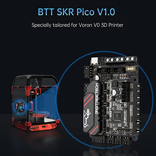 Bigtreetech 1060000513 Skr Pico V1.0 Control Board Integrated 4 Axis Tmc2209 Uart Stepper Motor Driver Compatible With Raspberry Pi Online Printing For Voron V0 V0.1 3D Printer Motherboard thumb #2