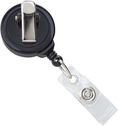 Miniatura 3 de Fueled by Iced Coffee and Anxiety Skull, Acrylic, Skeleton Badge, Coffee Badge, Retractable Badge Reel With Swivel Clip and Extra-Long 34 inch cord