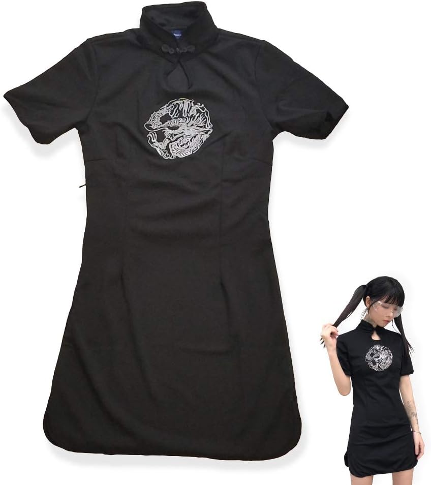 ヴィンテージタグ付き未使用】チャイナ マンダリンジャケット 総刺繍