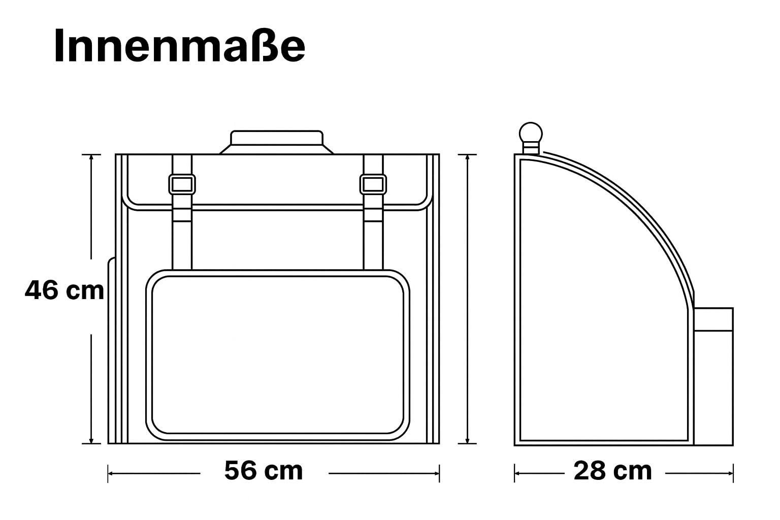 CNB Trolley-Bag für 5-reihige Steirische Harmonika – Robuste Rolltasche mit Griff & Rollen – Gepolstert, wasserabweisend & leicht