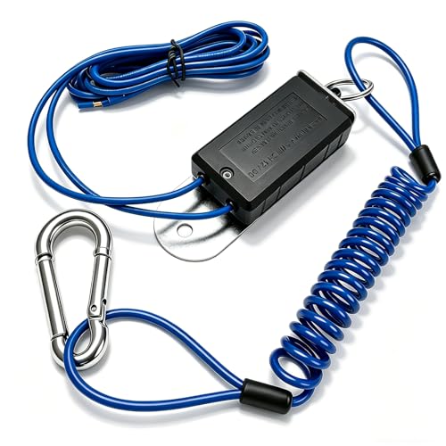 426-1613 Improperly Wired Breakaway Switch - 2023 Palomino Puma Pause Travel Trailers 4 Upgraded Trailer Breakaway Switch, 12V Trailer Breakaway Kit with 4 ft Stainless Thick Steel Coiled Cable, Large Hook, Heavy-Duty Trailer Brake Away Kit, Easy Install for RVs, Boat Trailers and More