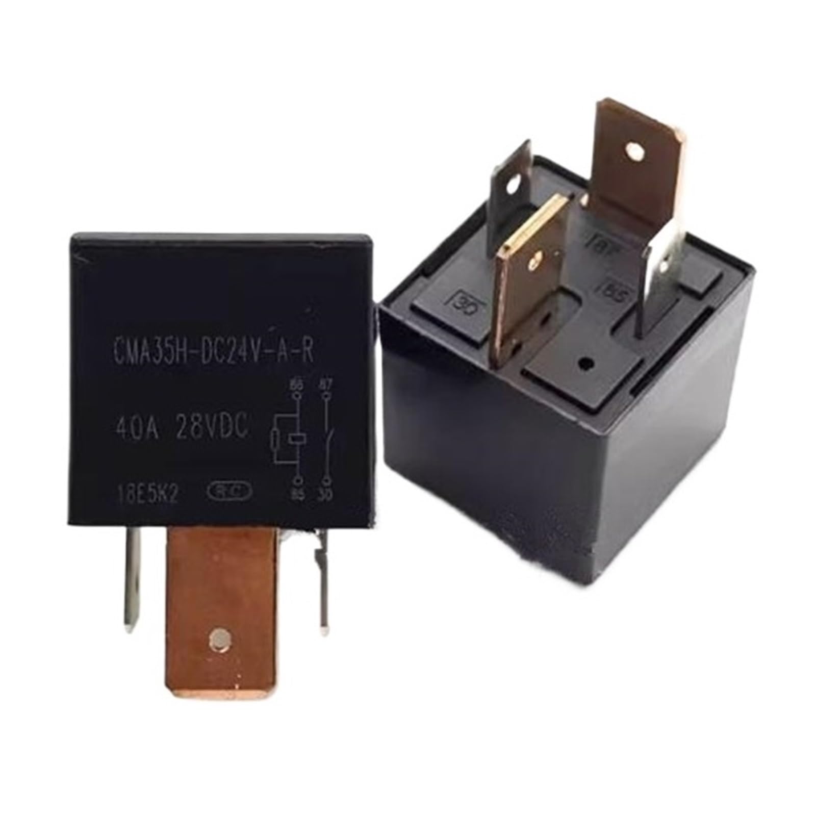 Relais CMA35H-DC24V-A-R haute capacité 40A à 4 broches pour tension 24V