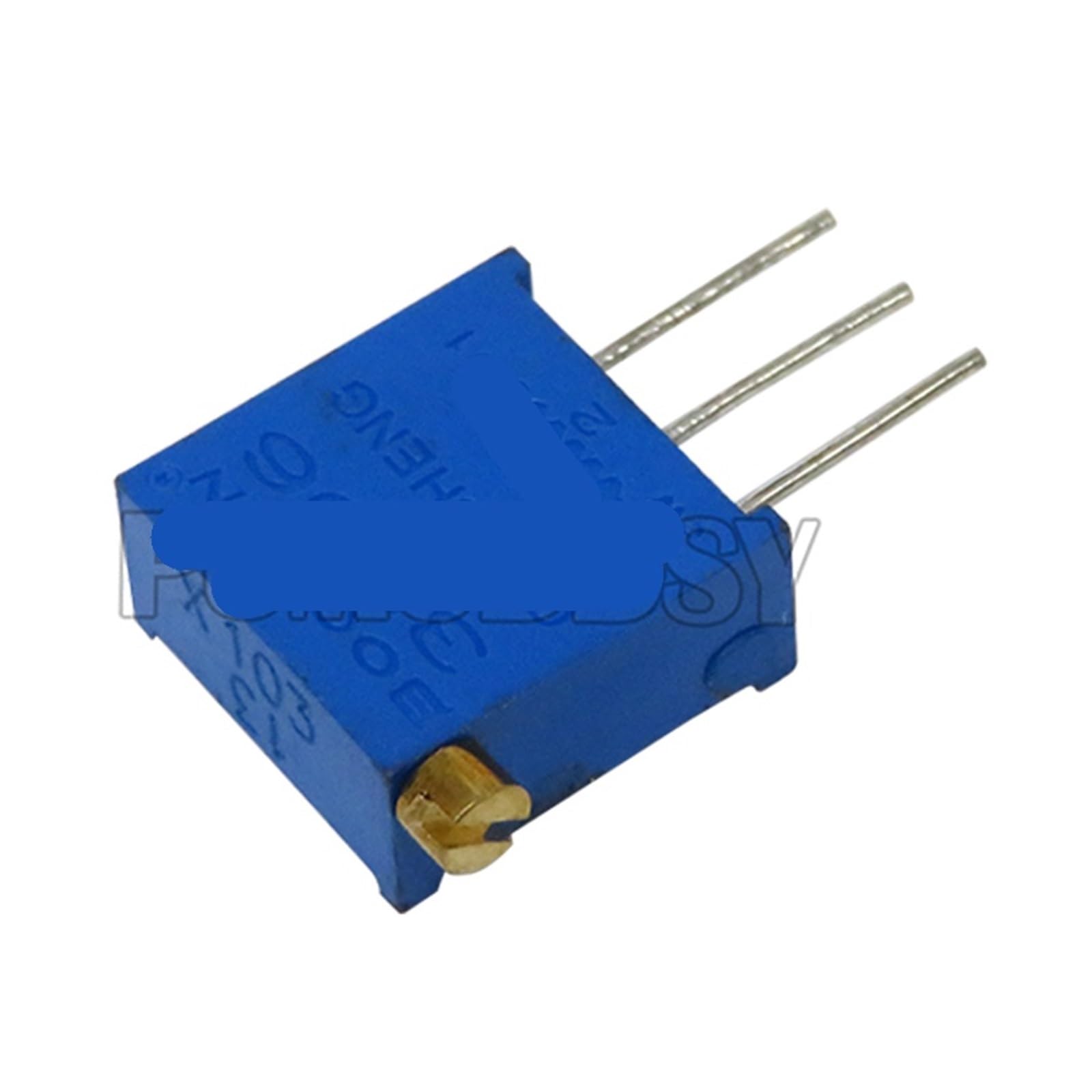 Potentiomètre de précision 3296X 5K Ohm avec broches robustes pour montage haute fiab