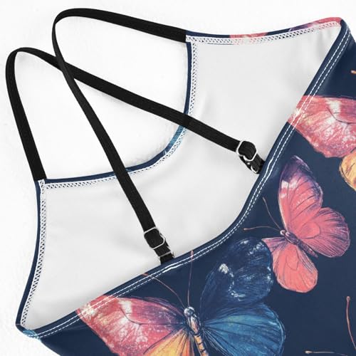 KLL Girls Swimsuit 1 Piecing Beach Swimwear Toddler Girls Swim Suit4