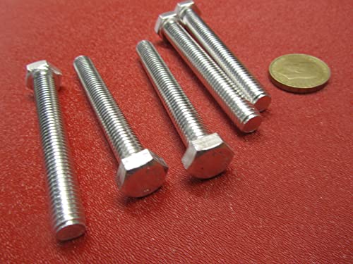 2024 Aluminum Hex Head Bolts FT 3/8-16 x 3.00 Long 10 pcs.