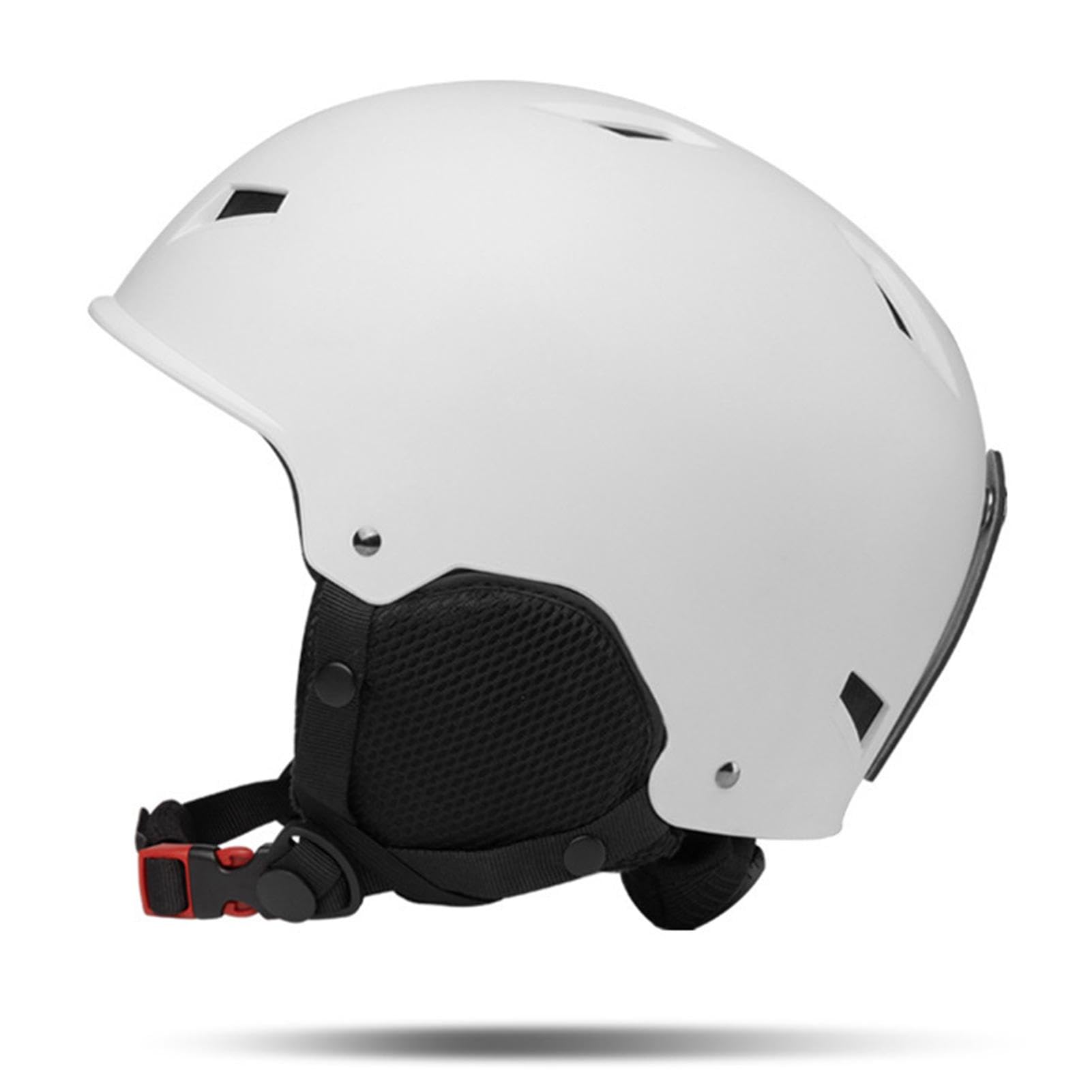 Cappello di sicurezza per snowboard, elmetto da sci | Cappello rigido con | protezione regolabile Cappello di sicurezza per snowboard - Cappello di sicurezza protettivo portatile con clip per occhiali