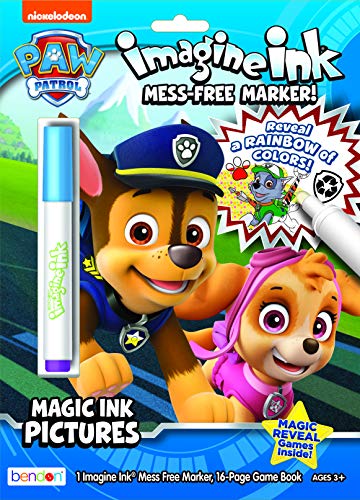 Paw Patrol Imagine Ink Magic Ink Coloring Book