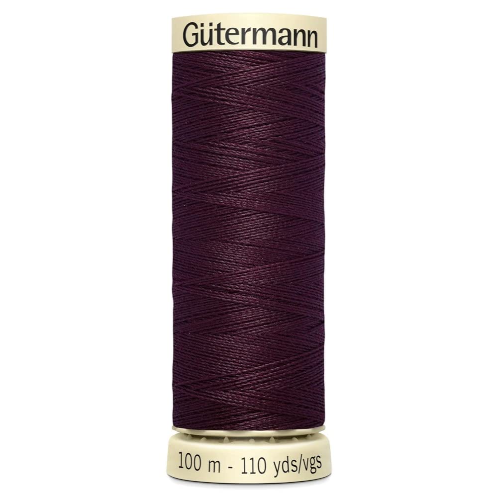 Gütermann Aubergine Gutermann Sew All Thread 100M Reel 130