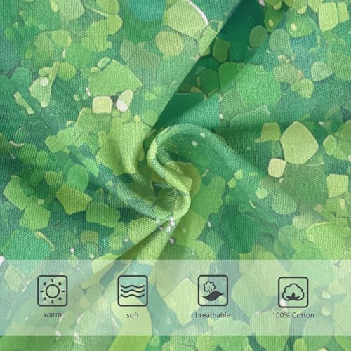 Green Glitter Texture Boys Toddler Comfort Kids Underwear Cute Undies3