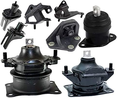 K1967 Fits 2003-2007 Honda Accord 2.4L AUTO Engine Motor Trans Mount Full Set 8pcs : A4526HY, A4591, A65025, A4517, A4516, A4510, A4509, A4542