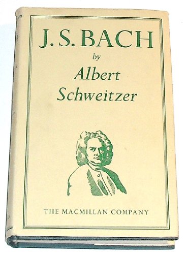 J. S. Bach (Volume 1) B005OTL0X8 Book Cover