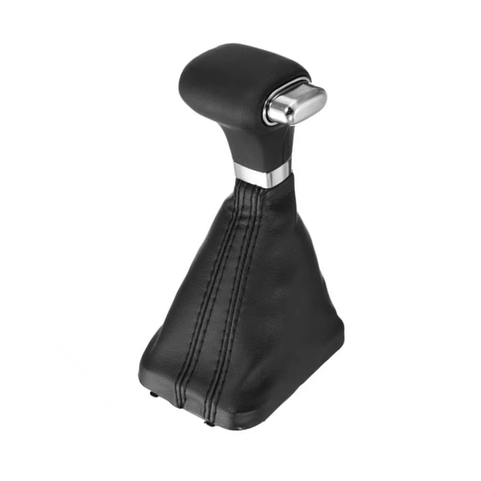 LinQianBhD Car Gear Shift Knob for Skoda for Tiguan for Touran for Bora for Passat Car AT Gear Shift Knob Gaitor Shifter Lever Stick Leather Cover