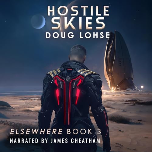 Hostile Skies Audiolivro Por Doug Lohse capa