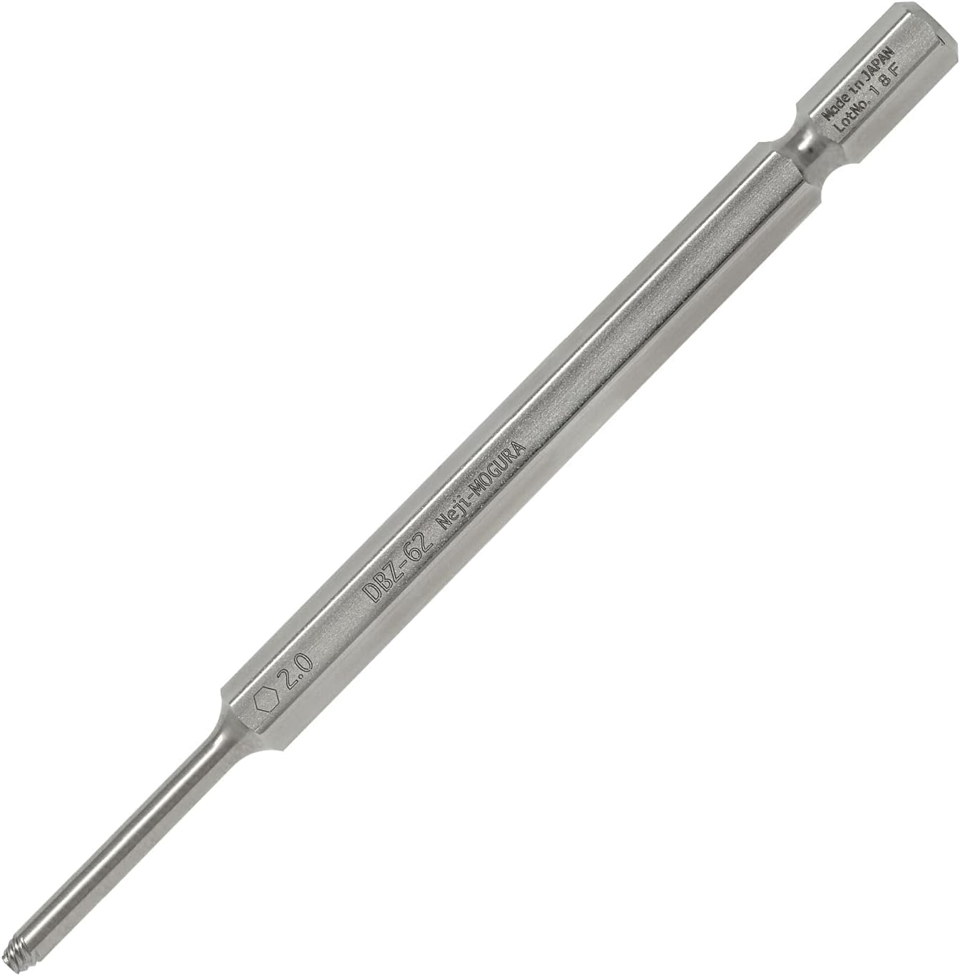 ENGINEER DBZ-62 Engineer Screw Tap Screw Removal Bit [Compatible with Hex Socket Screws (0.08 inch (2 mm) Opposite Side] Cap Bolt Enameled Set