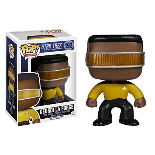 Funko POP TV: Star Trek The Next Generation - Geordi La Forge Action Figure