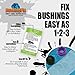 BushingFix BP1Kit - Automatic Transmission Shift Cable Bushing Repair Kit, Replacement Shifter Cable Bushing, Quality Transmission Repair Kit, Compatible with Nissan, Toyota, Hyundai, and Other Brands