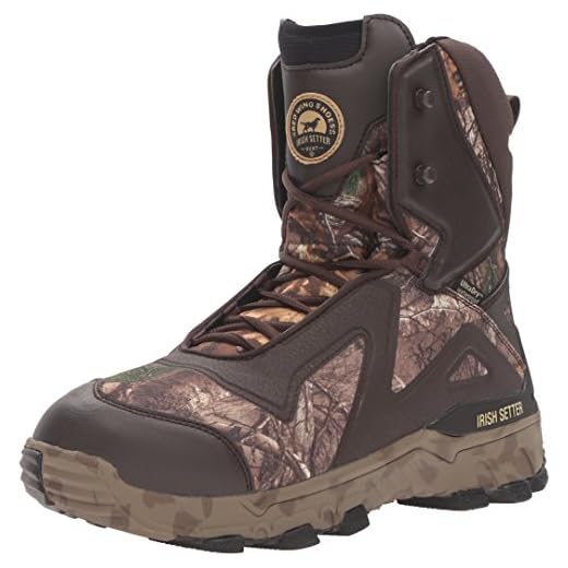 Irish Setter Men's Vaprtrek LS 827 1200 Gram Hunting Boot, Realtree Xtra, 12 D US