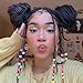 1008 Pcs Hair Beads Kit for Girls and Kids Hair Braids, 500Pcs 9x6mm Glitter Pony Beads, 500Pcs Mini Elastic Rubber Bands, 5Pcs Quick Beaders, 1Pcs Rattail Comb and 2Pcs Duckbill Clips