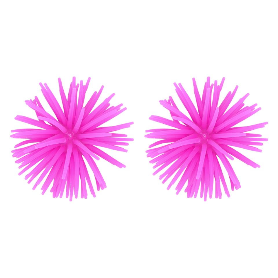 FOMIYES Simulated Sea Urchin Aquarium Coral Ornament with Weighted Base