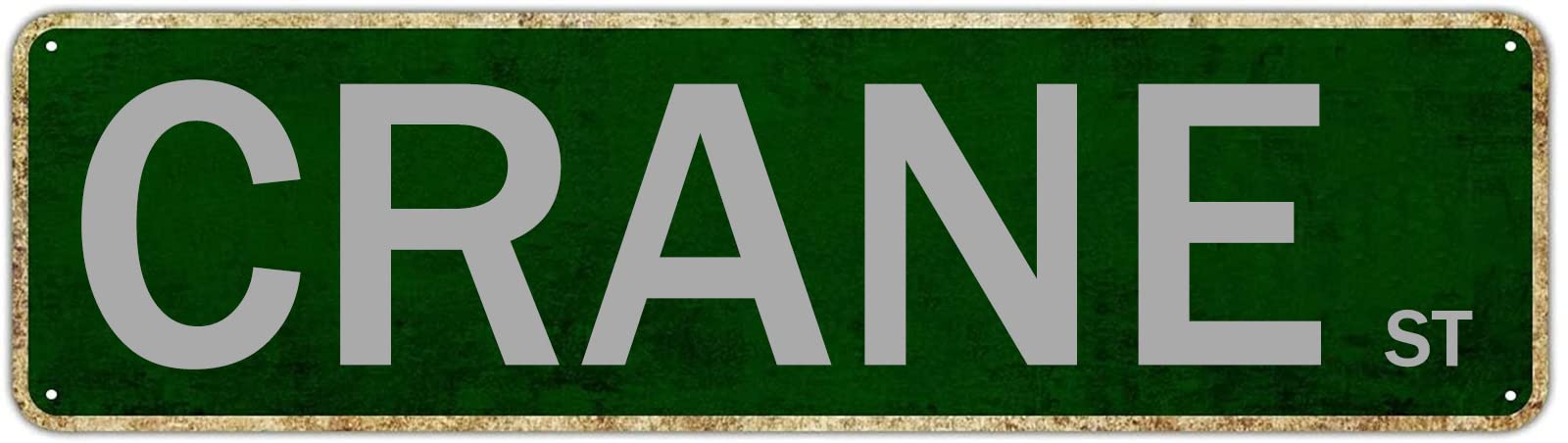 Crane St Retro Tin Signs Aluminum Metal Sign Quotes Home Kitchen Pub Club Wall Yard Pub Club Porch Decor 4x16 Inch