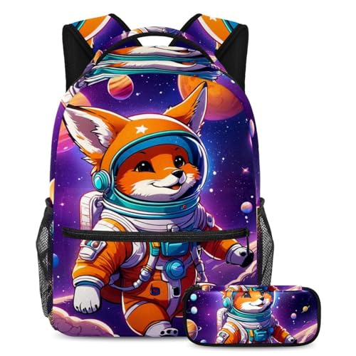 Sac d'école tendance 2 pièces cadeau noir et blanc pour ado