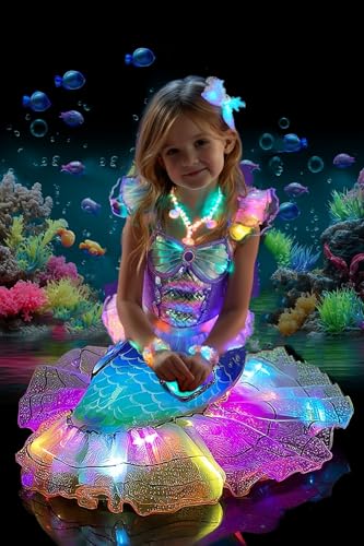 Disfraz de Sirena para Niñas con Bolsa y Accesorios miniatura 2