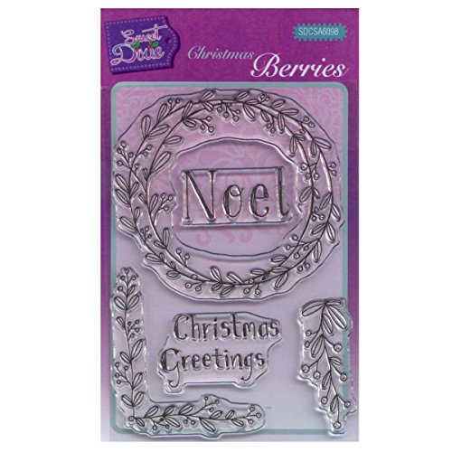 Sweet Dixie Christmas Berries-Set di timbri
