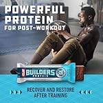 CLIF Builders - Cookies 'n Cream Flavor - Plant Based Protein Bars - Gluten Free - Non-GMO - Low Glycemic - 20g Protein - 2.4 oz. (12 Count) - Image 5
