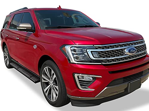 Estribos OEM estilo negro para Ford Expedition 2018-2026 miniatura 5