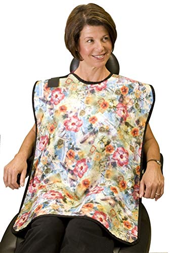 Dental X-Ray Panoramic Poncho, No Collar - Hook & Loop Closure, Regular Lead, Adult, 0.3mm Front and Back Protection, Color Options, USA Made
