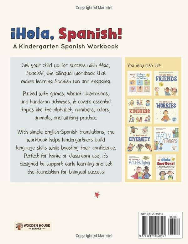 !Hola, Spanish!: A Kindergarten Spanish Workbook - Image 2