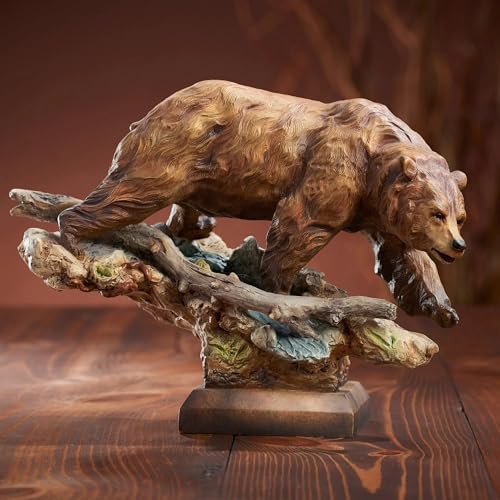 Escultura de oso Wild Wings Taking the Lead miniatura 3
