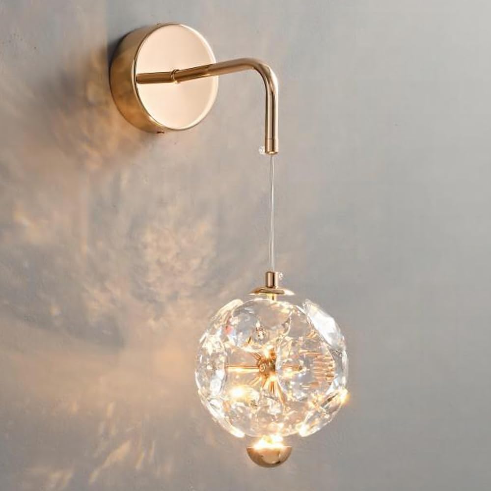 Lámparas de pared de diseño geom que ahorran espacio y eliminan la luz molesta en los ojos