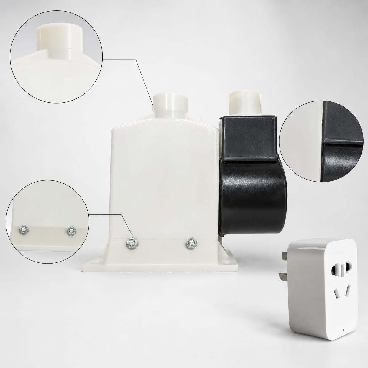 Mangeoire Automatique pour Poules et Volailles – Distributeur Graines Connecté WiFi, Agrainoir Intelligent Programmé
