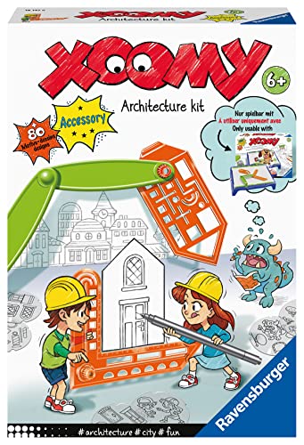 Ravensburger – Xoomy Architecture Kit – Accessoire – Extension – Dessin – Xoomy – Loisir créatif – Mixte – Enfants – Activité créative –...