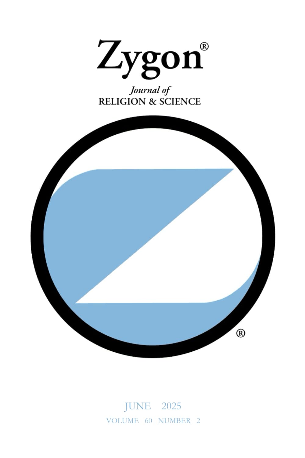 Zygon: Journal of Religion and Science – June 2025 – Volume 60 – Number 2