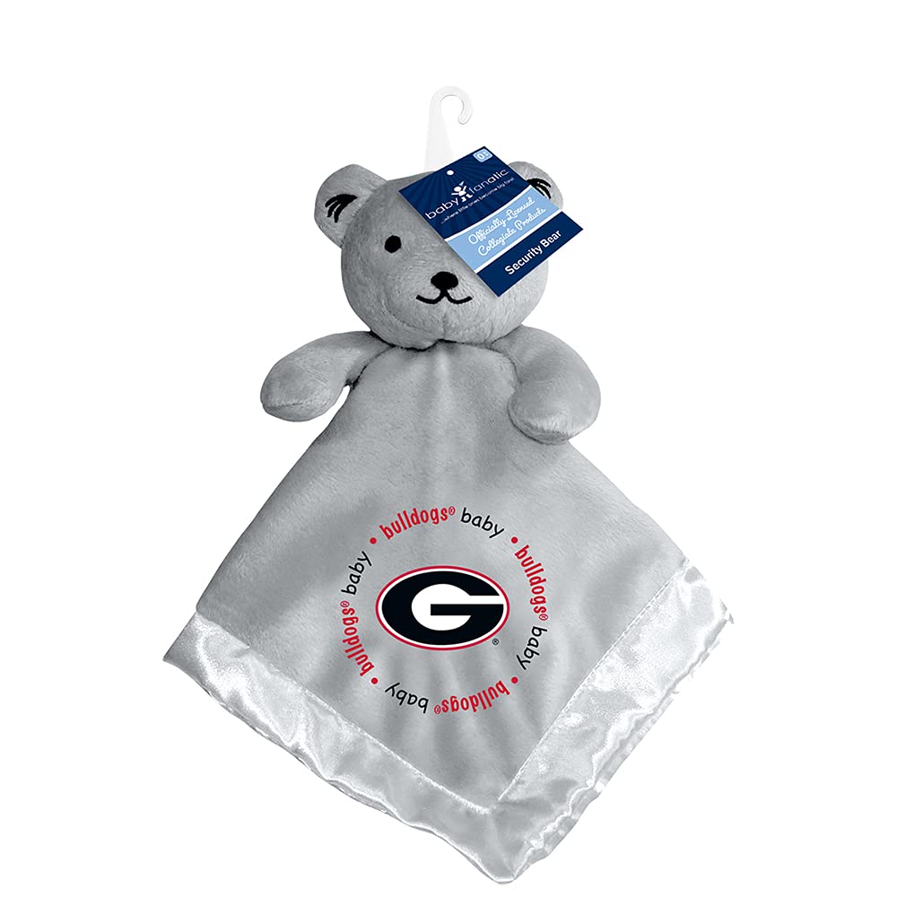 Baby Fanatic Gray Security Bear - NCAA Georgia Bulldogs - Officially Licensed Snuggle Buddy