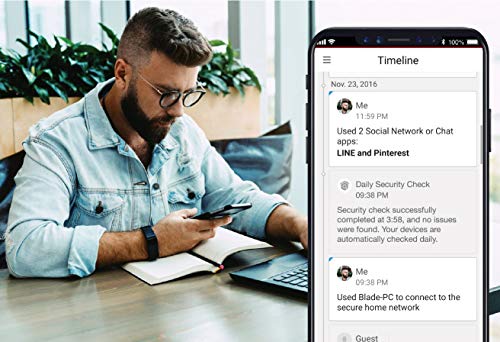 Trend Micro Home Network Security Firewall Device - Prevent Privacy Leaks, Parental Controls, Content Filtering, Protects from Hacker Viruses & Malware - 1 Year Security Subscription