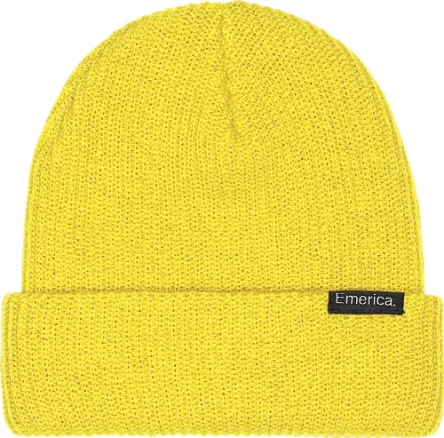 Emerica Logo Clamp Beanie bonnet homme tricoté chaud pour skateur stretch et confortable