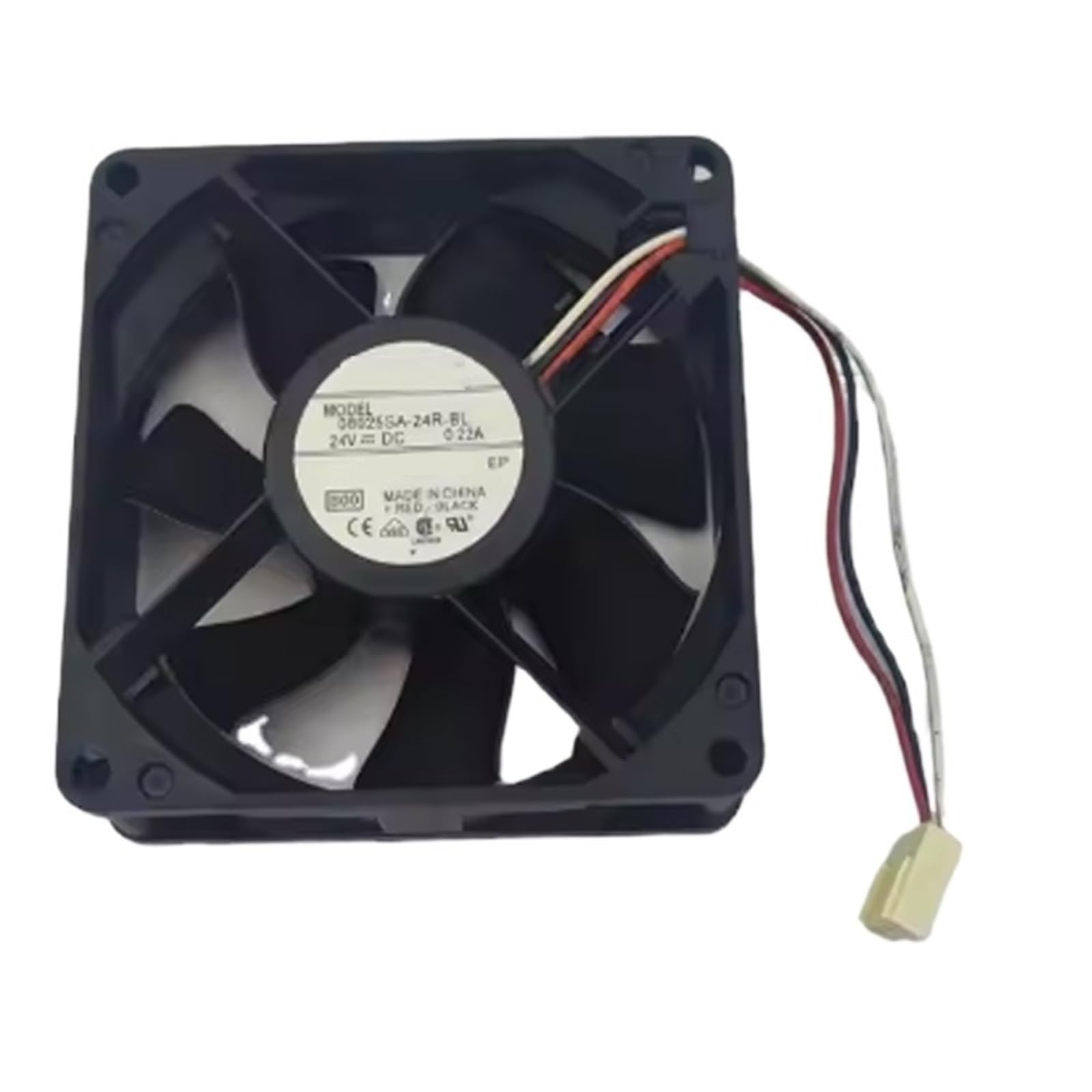 YMUGUEGH 08025SS-24N-AL /08025SA-24Q-FA/08025SA-24R-BL 24V 8025 3-wire fan(08025SA-24R-BL 0.22A)