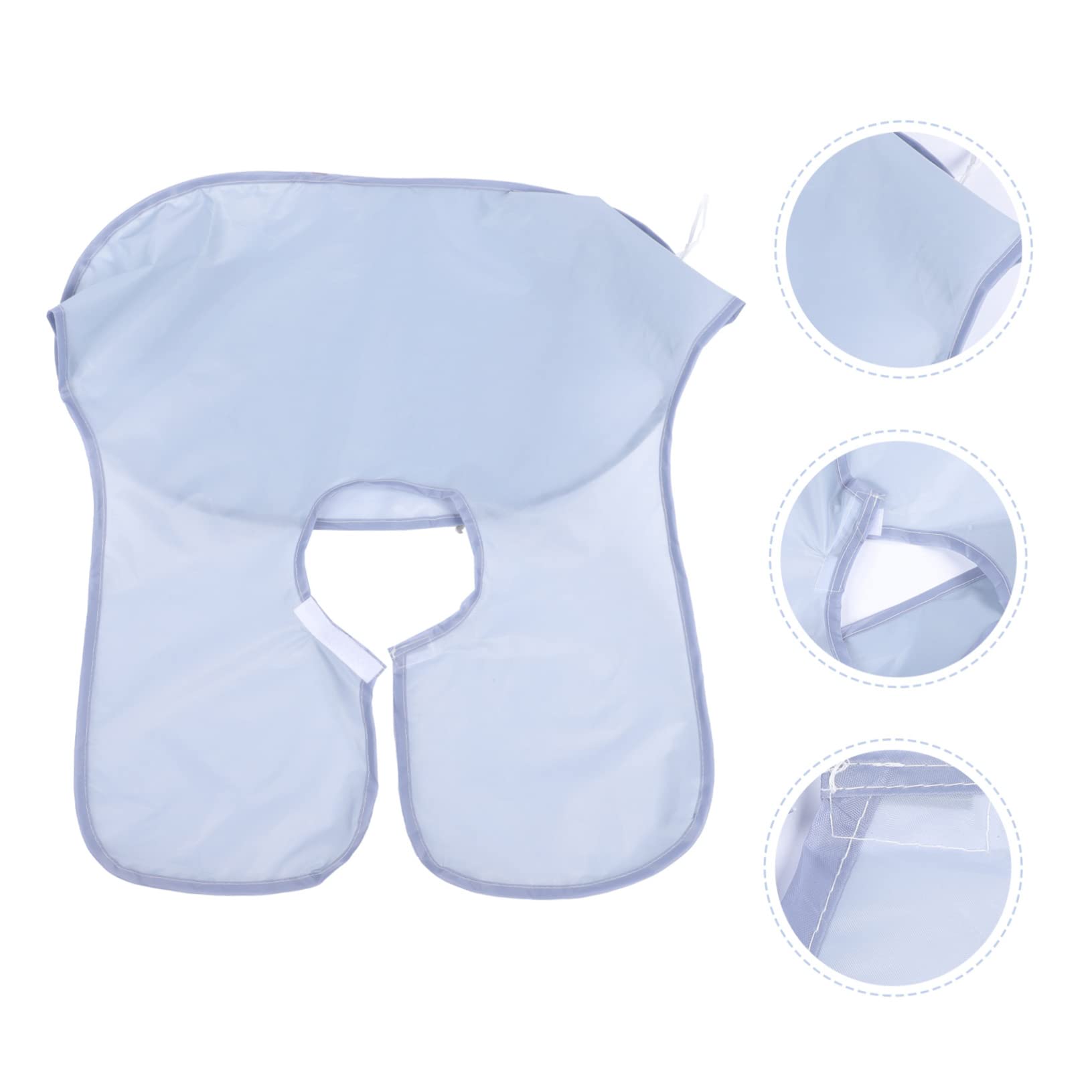 FRCOLOR 2piezas Delantal De Afeitar Para Hombres Colector De Barba Práctico y Duradero Para Día Del Padre y Uso Casa o Salón