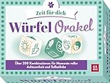 Würfelorakel - Zeit für Dich: Über 200 Kombinationen für Momente voller Achtsamkeit und Selbstliebe | Würfelspiel für Erwachsene für Ruhe, Entspannung und Dankbarkeit