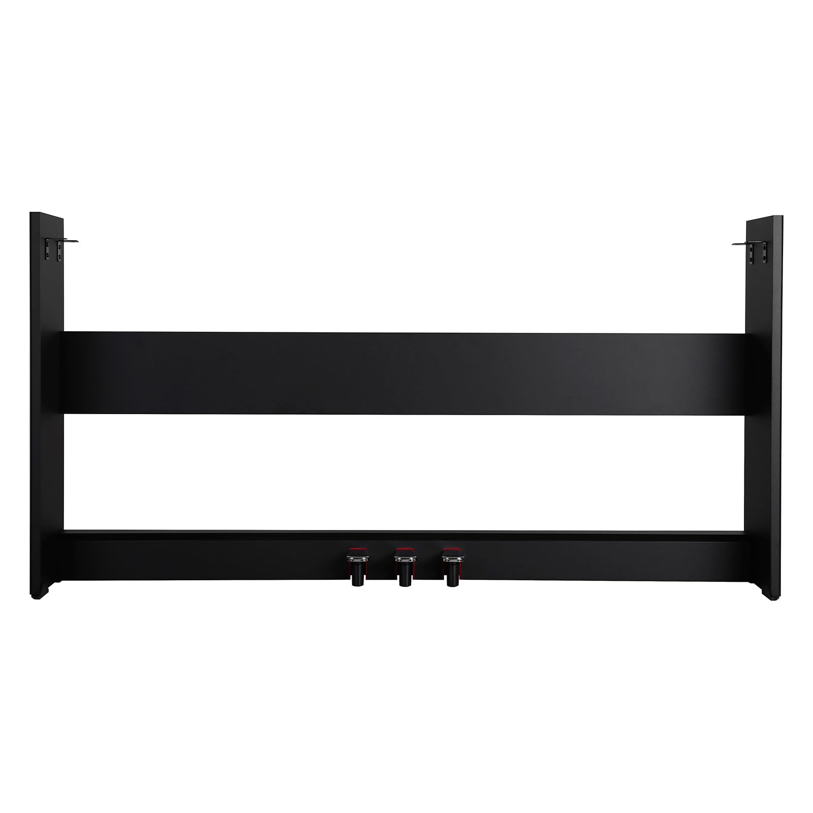 NU-X Support en bois de qualité supérieure avec système intégré à 3 pédales pour pianos numériques NU-X NPK-10 et NPK-20 | Support robuste et élégant avec finition noire élégante
