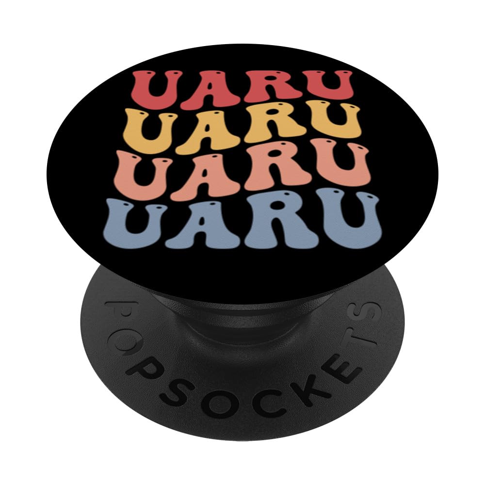 Uaru Groovy Retro Fish PopSockets Standard PopGrip